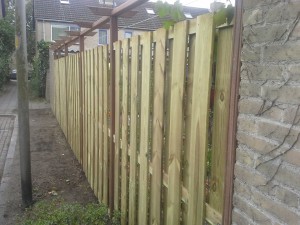 Renovatie Achtertuin Schutting
