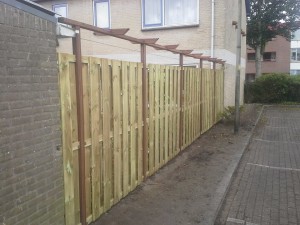 Renovatie Achtertuin Schutting